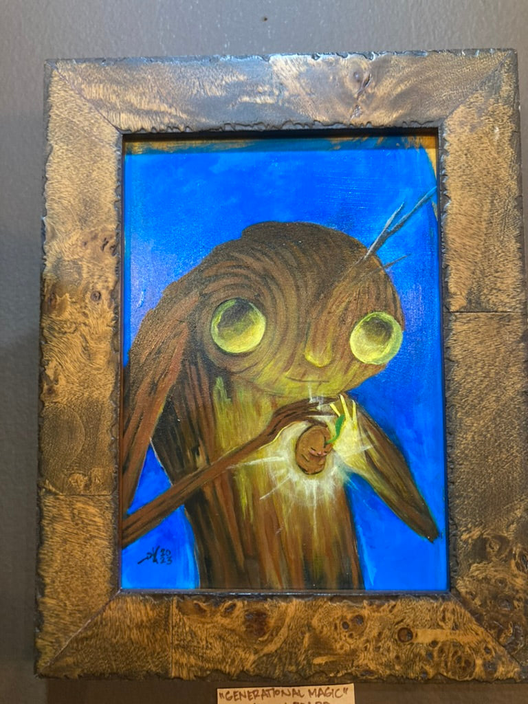 Generational Magic 5x7 Painting Framed