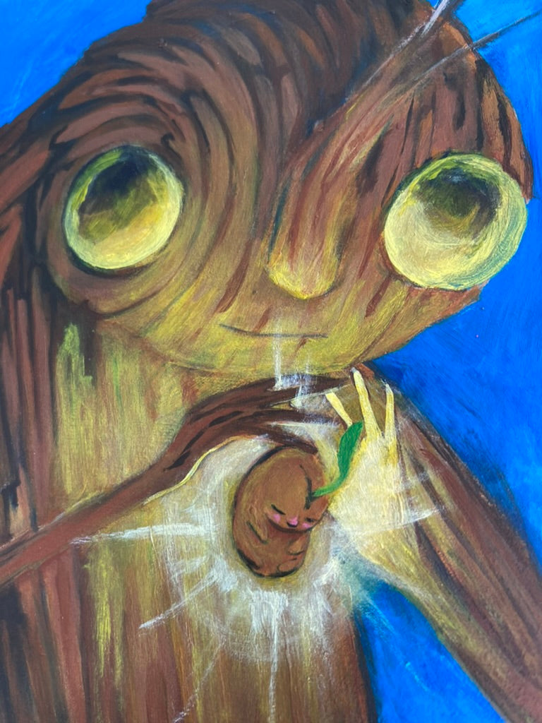Generational Magic 5x7 Painting Framed