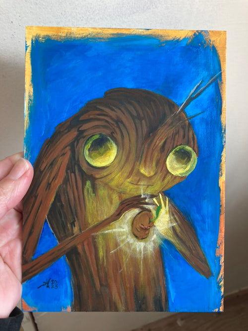 Generational Magic 5x7 Painting Framed