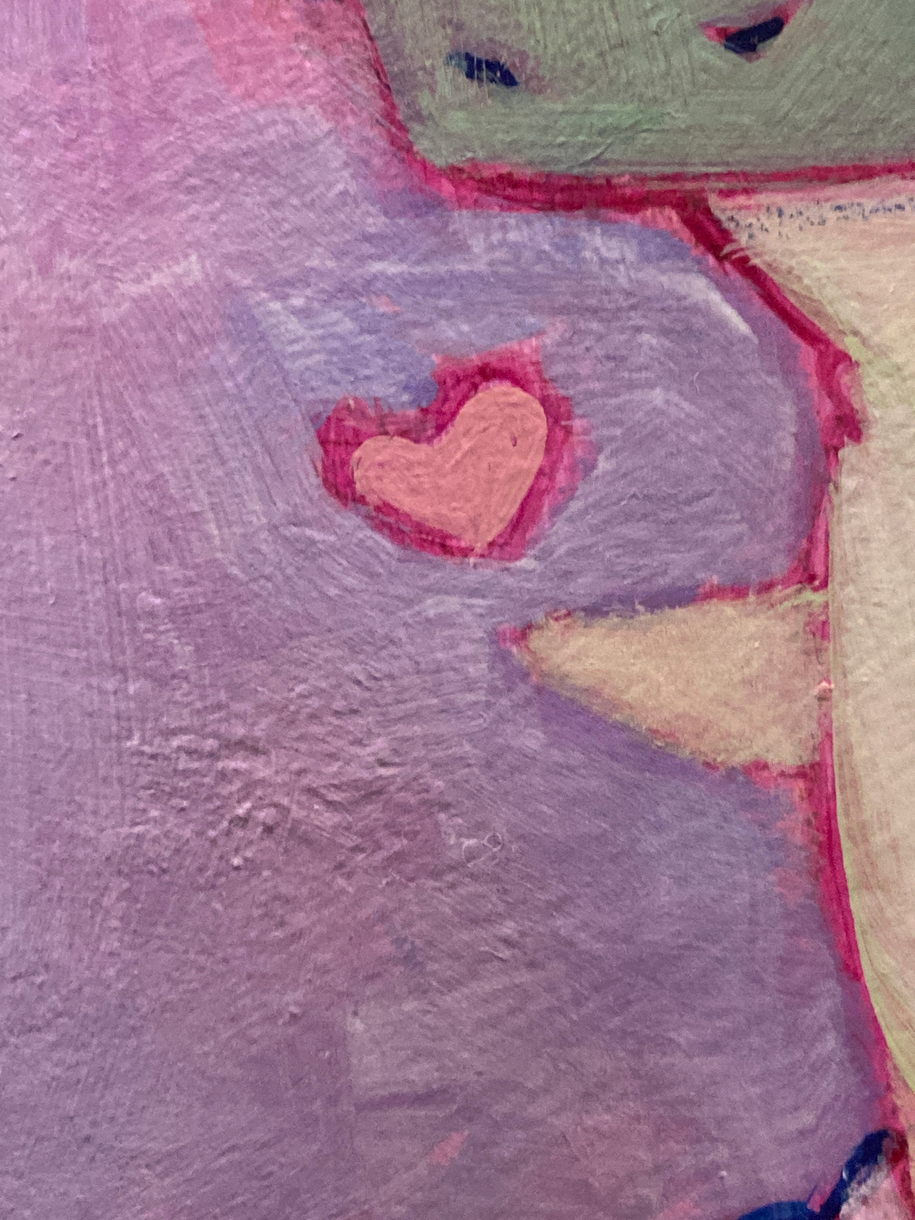 Man of My Dreams - 8x10 - Original painting - Mixed Media on Gesso board - Framed