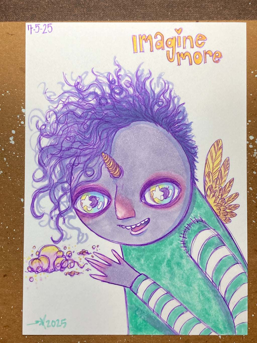 Custom Oracle Illustration - Intuitive Illustration by Colibri