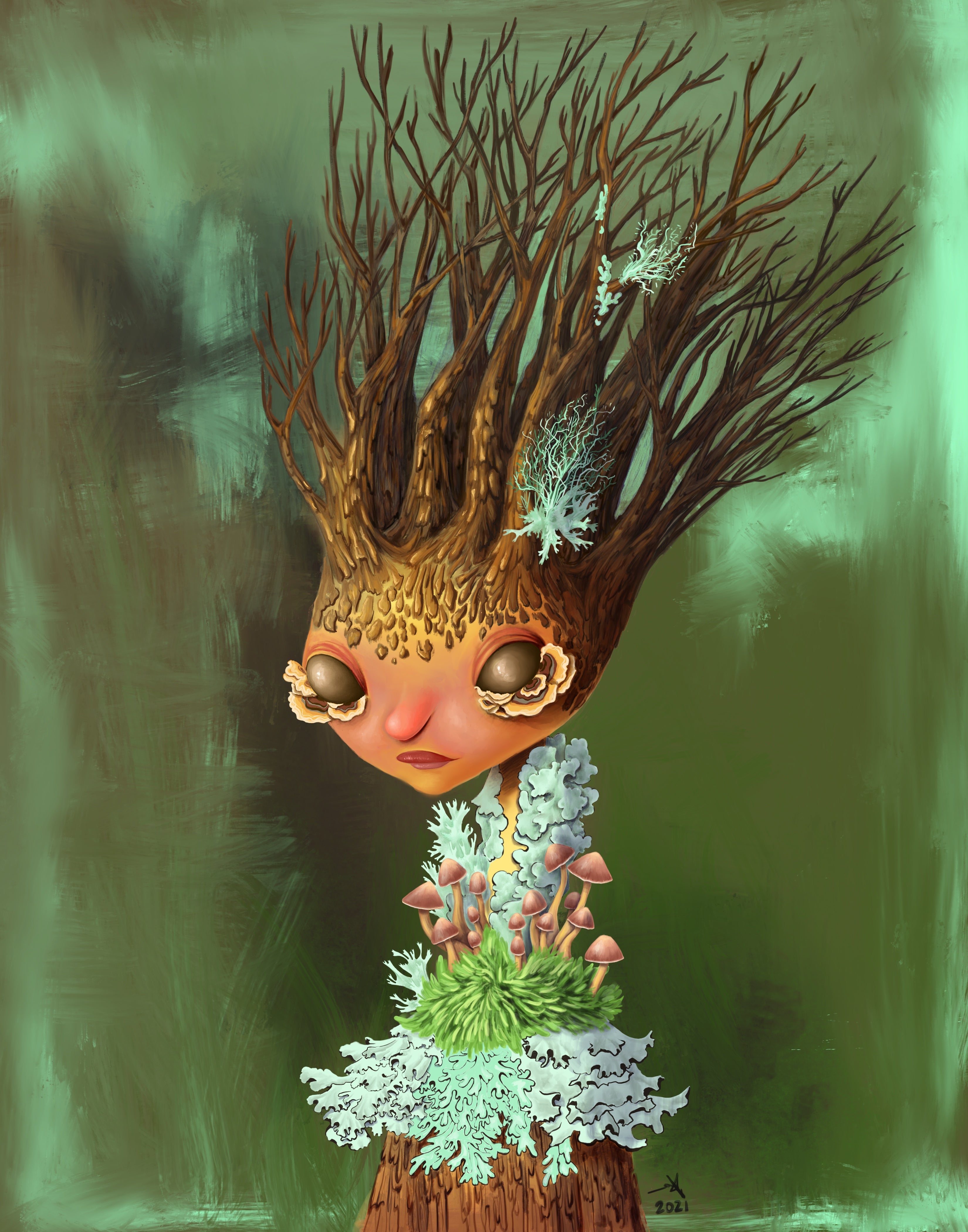 Print - La Reina Del Bosque