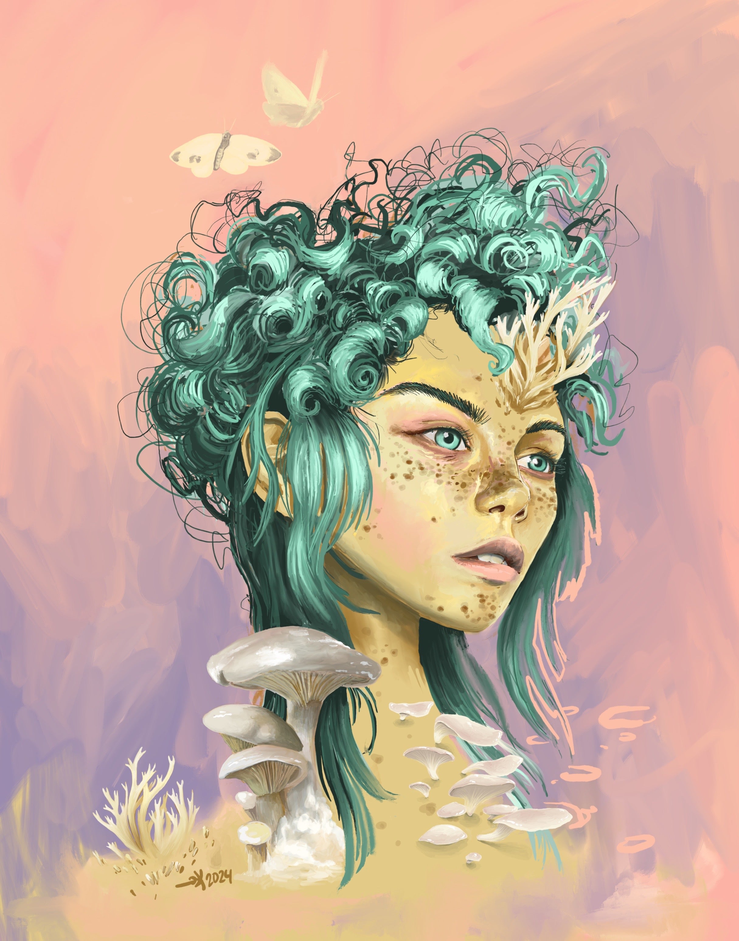Print - Mycelium Daydreams