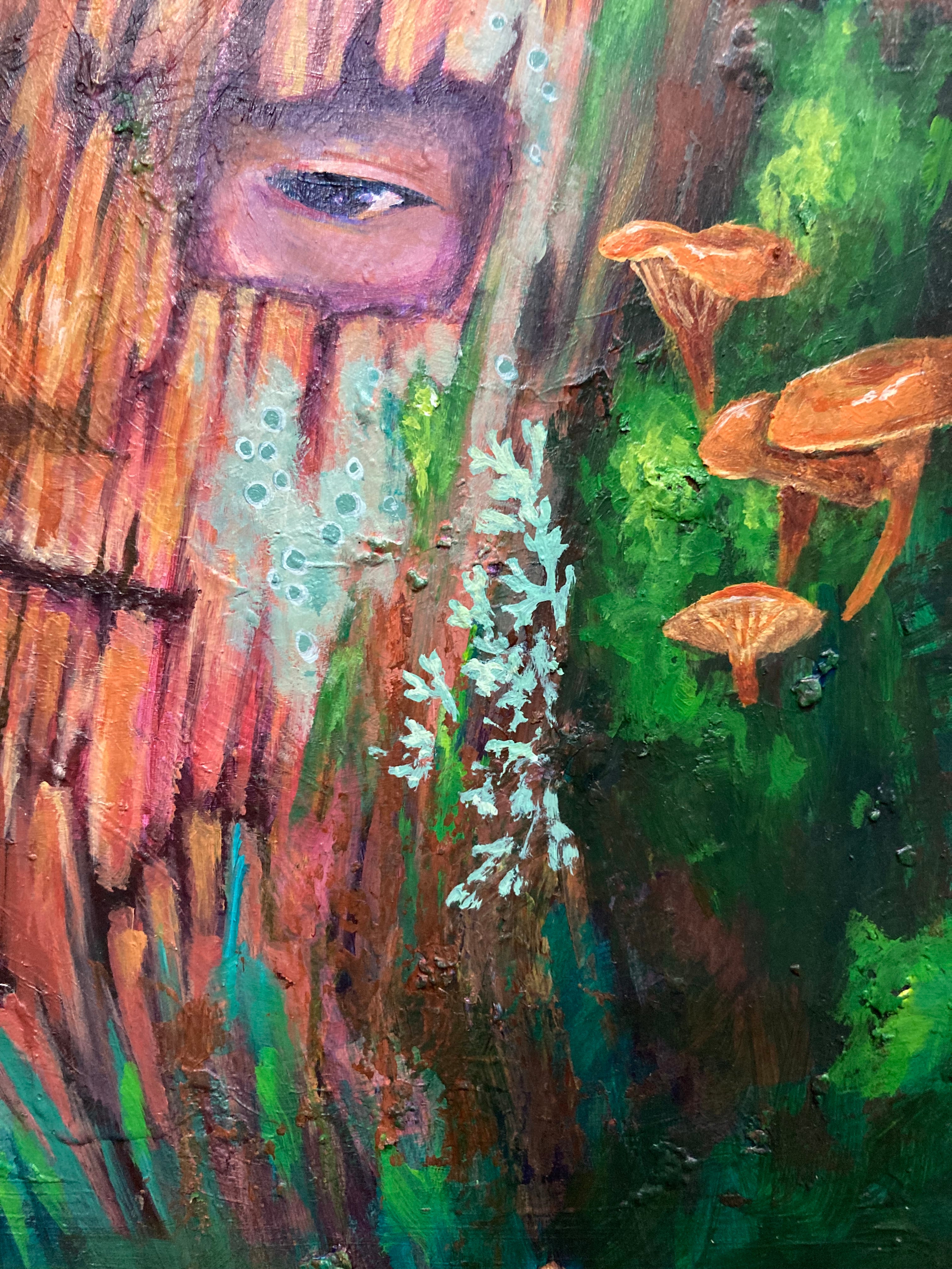 Warriors Need Love Too - 8x10 - Original painting on gesso board