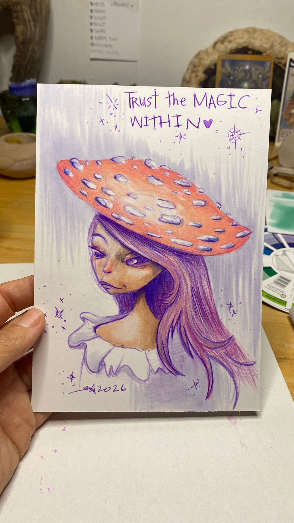 Mystery Illustrations 5x7