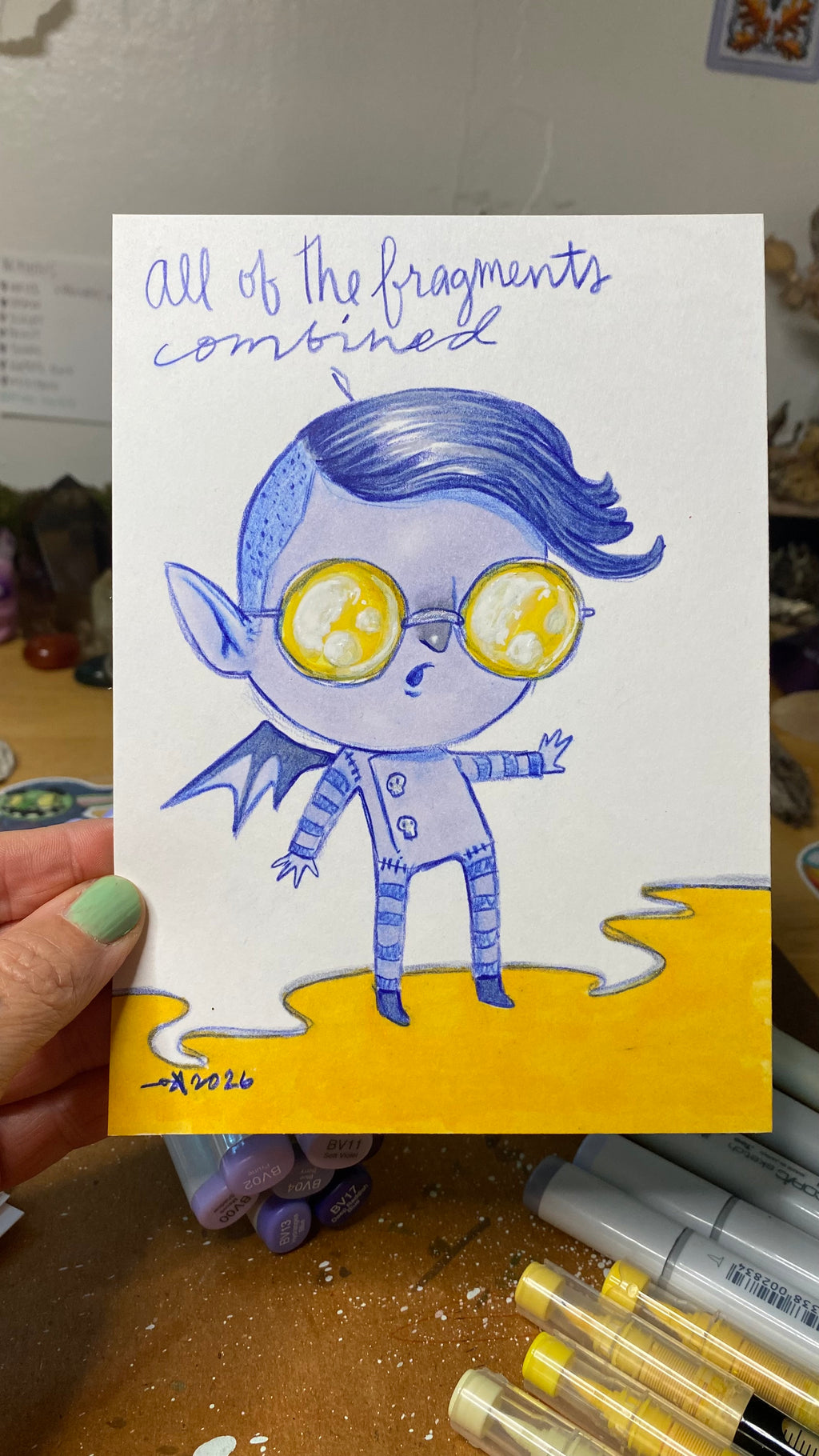 Mystery Illustrations 5x7