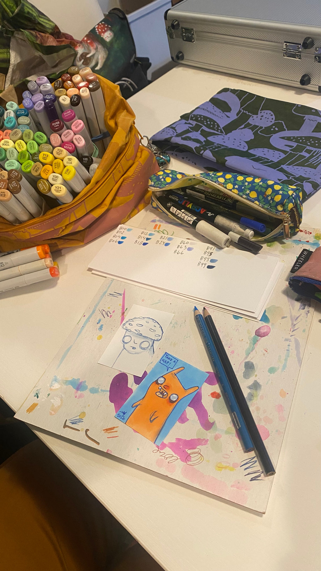 Mini Mystery Illustrations