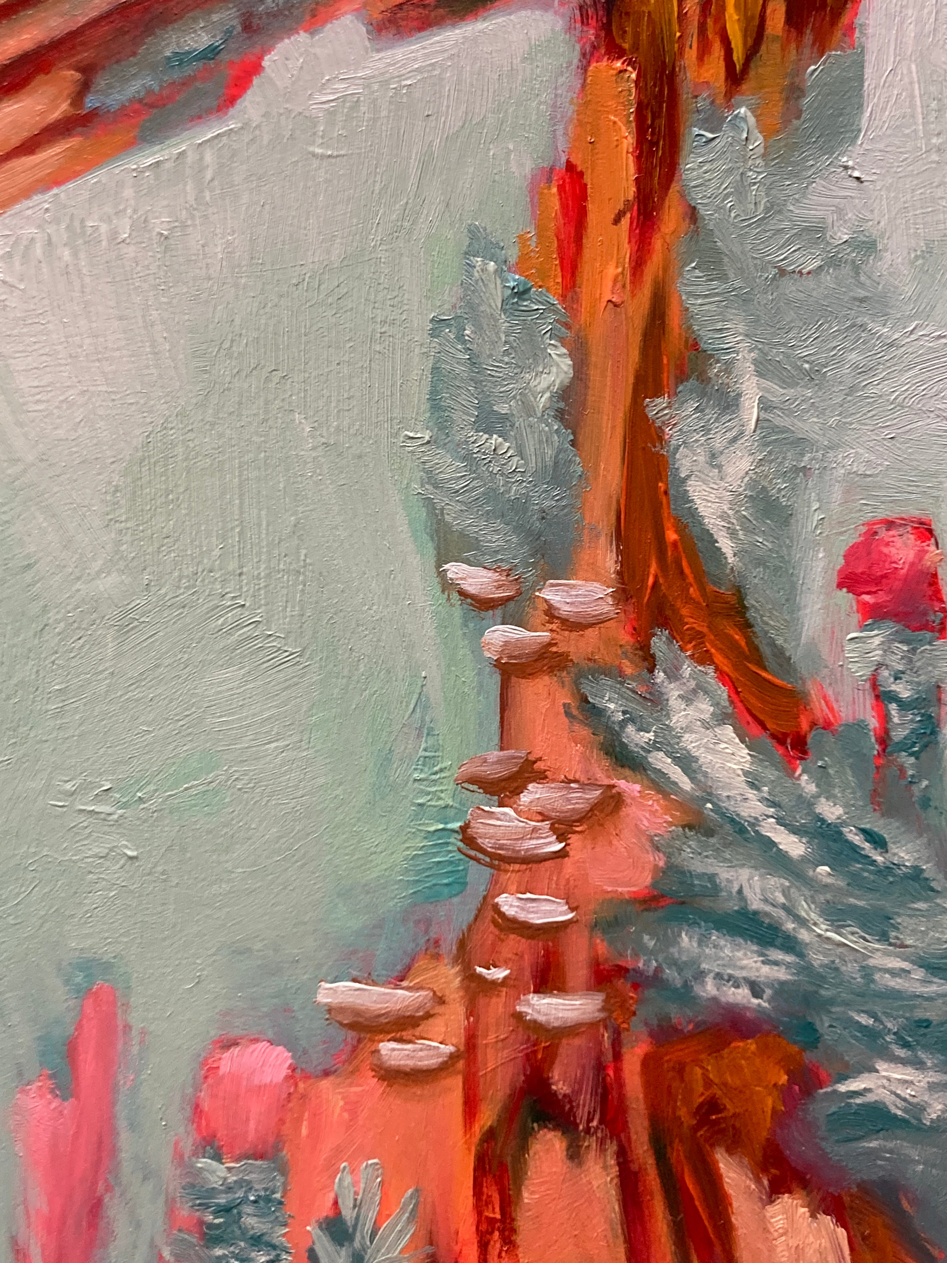 Theta Dweller - Original painting - 8x10 - Acrylic and Oil on gesso board